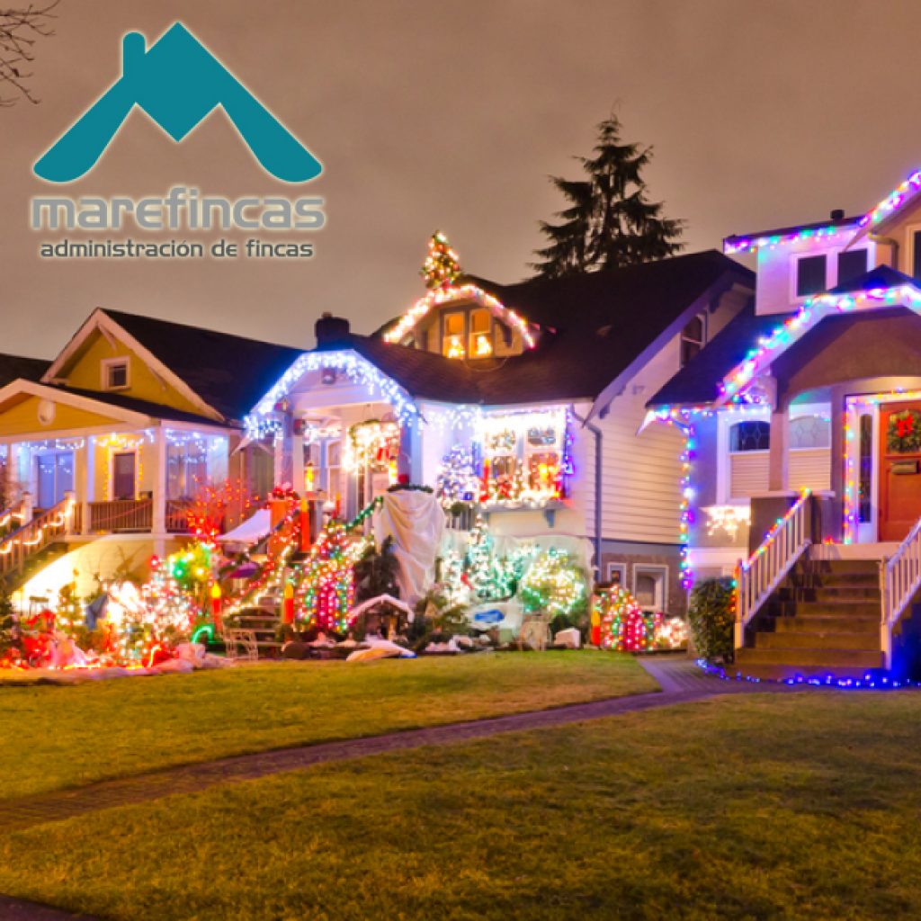 navidad en comunidad de vecinos